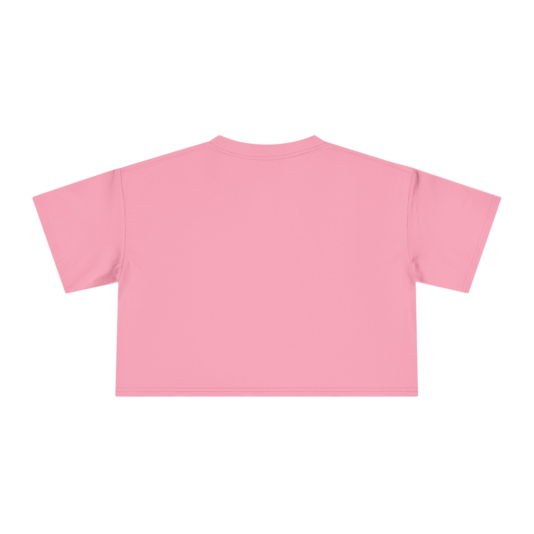 Crop Tee | "Chase Sunsets Not People" Retro Sunset Graphic