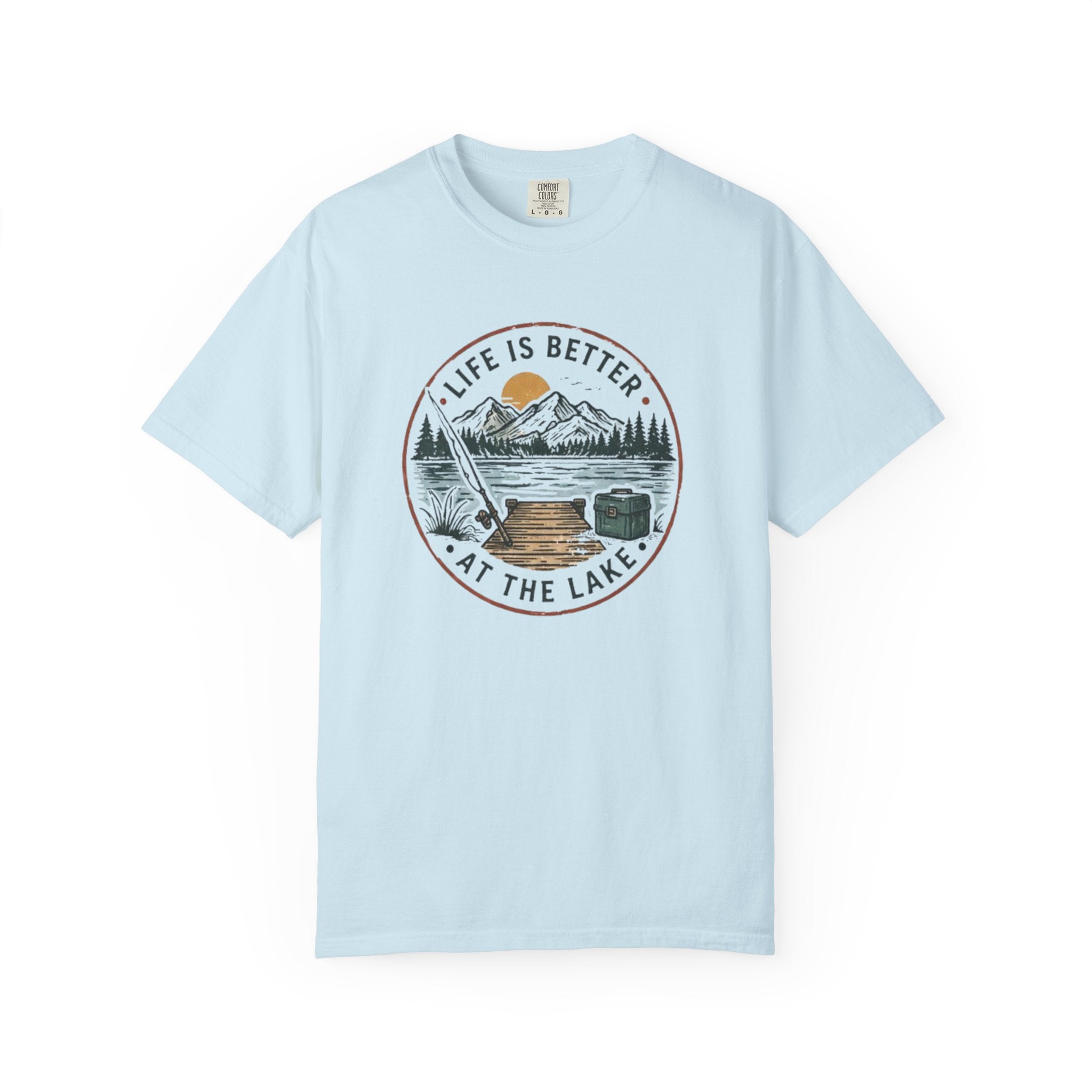 Life Is Better at the Lake Fishing Tee | Gift for Him or Her