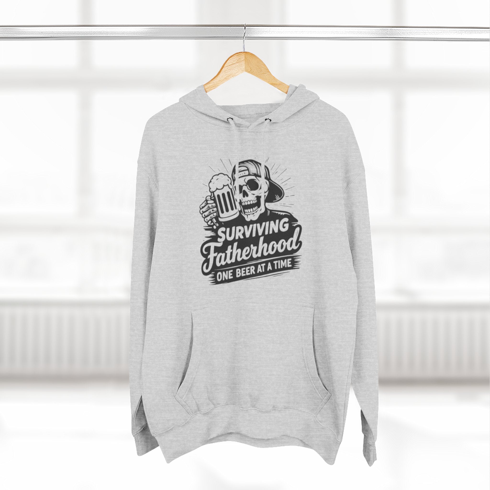 Surviving Fatherhood One Beer at a Time Hoodie |  Dad Sweatshirt