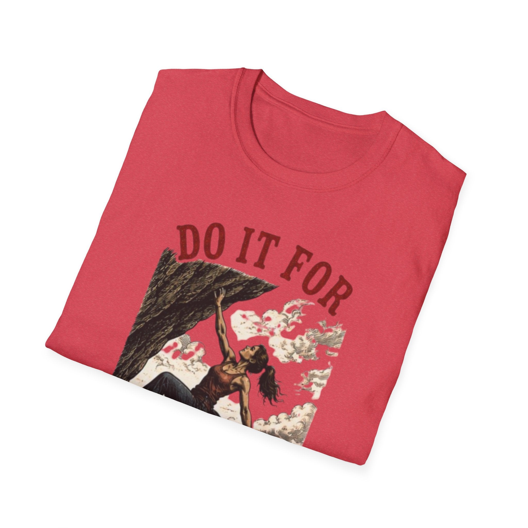 Do It For The Plot Graphic T-Shirt | Adventure Climber Vintage Design