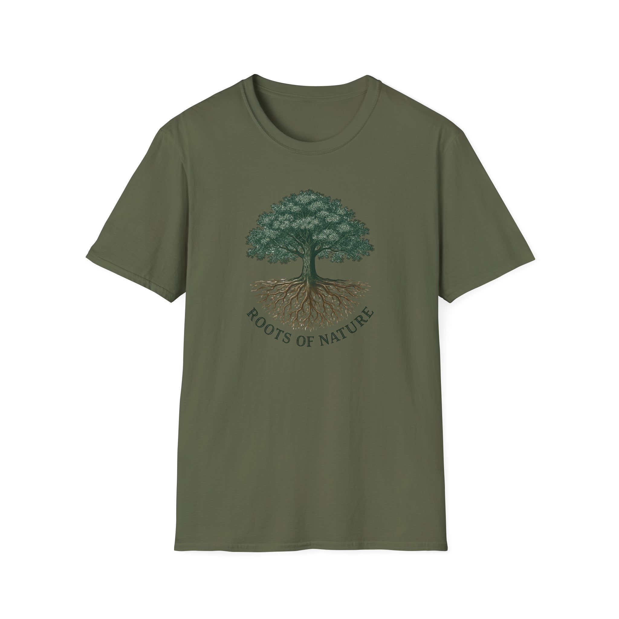 Tree with Exposed Roots T-Shirt | Nature Roots Graphic Tee