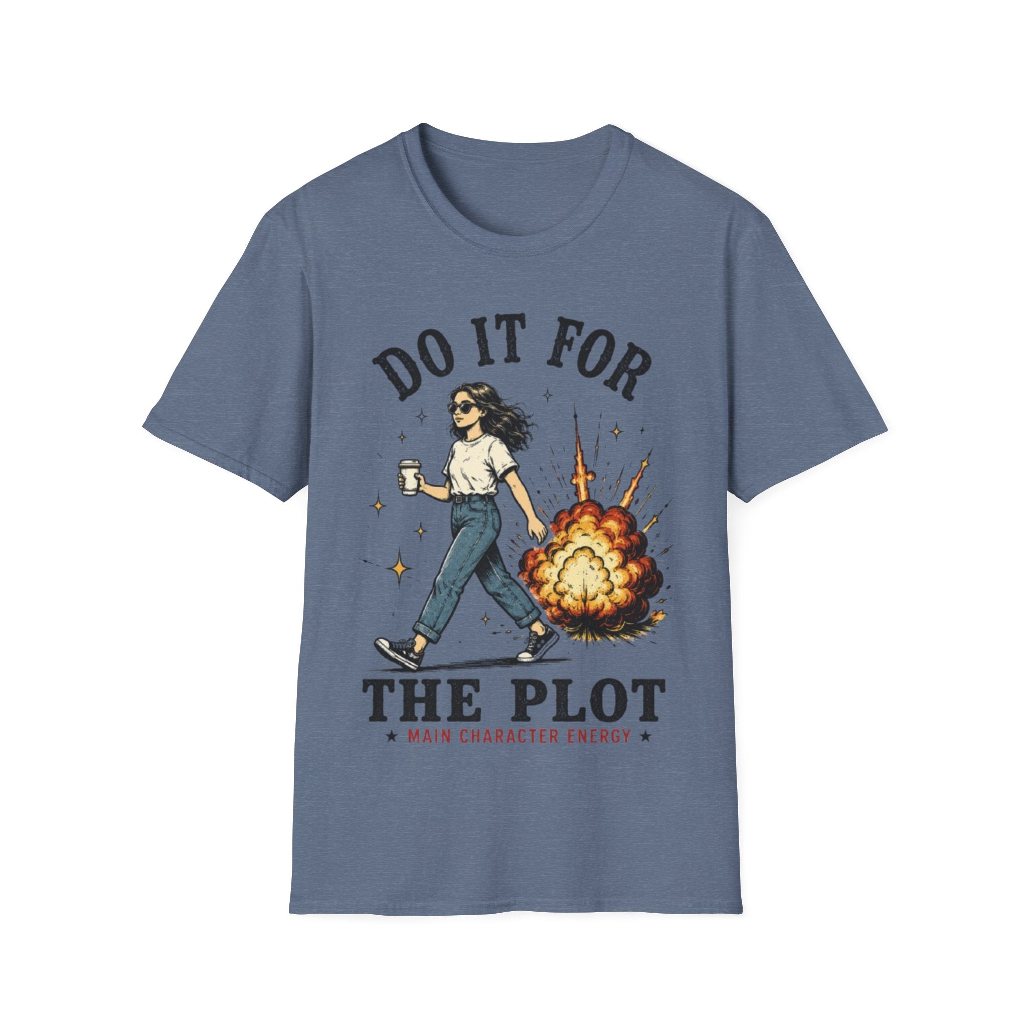 Do It For The Plot T-Shirt | Main Character Energy Graphic Tee