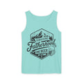 Fatherhood Tank Top | "Surviving Fatherhood One Beer at a Time" Graphic