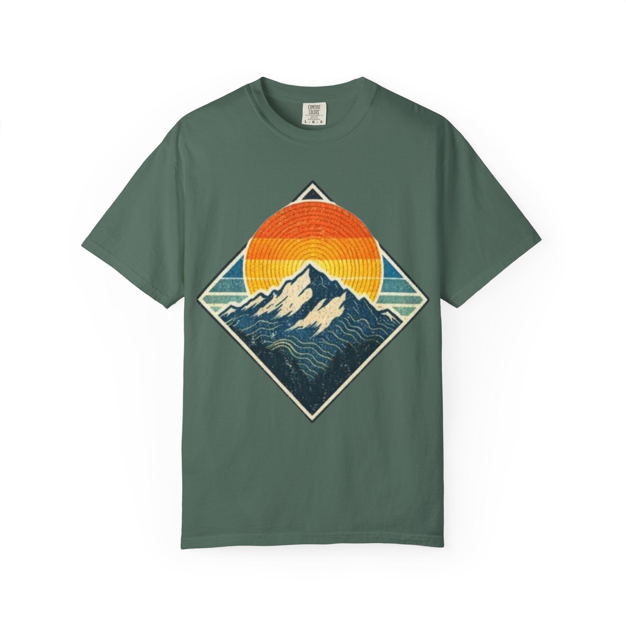 Mountain Sunset T-Shirt | Vintage Outdoor Graphic Tee