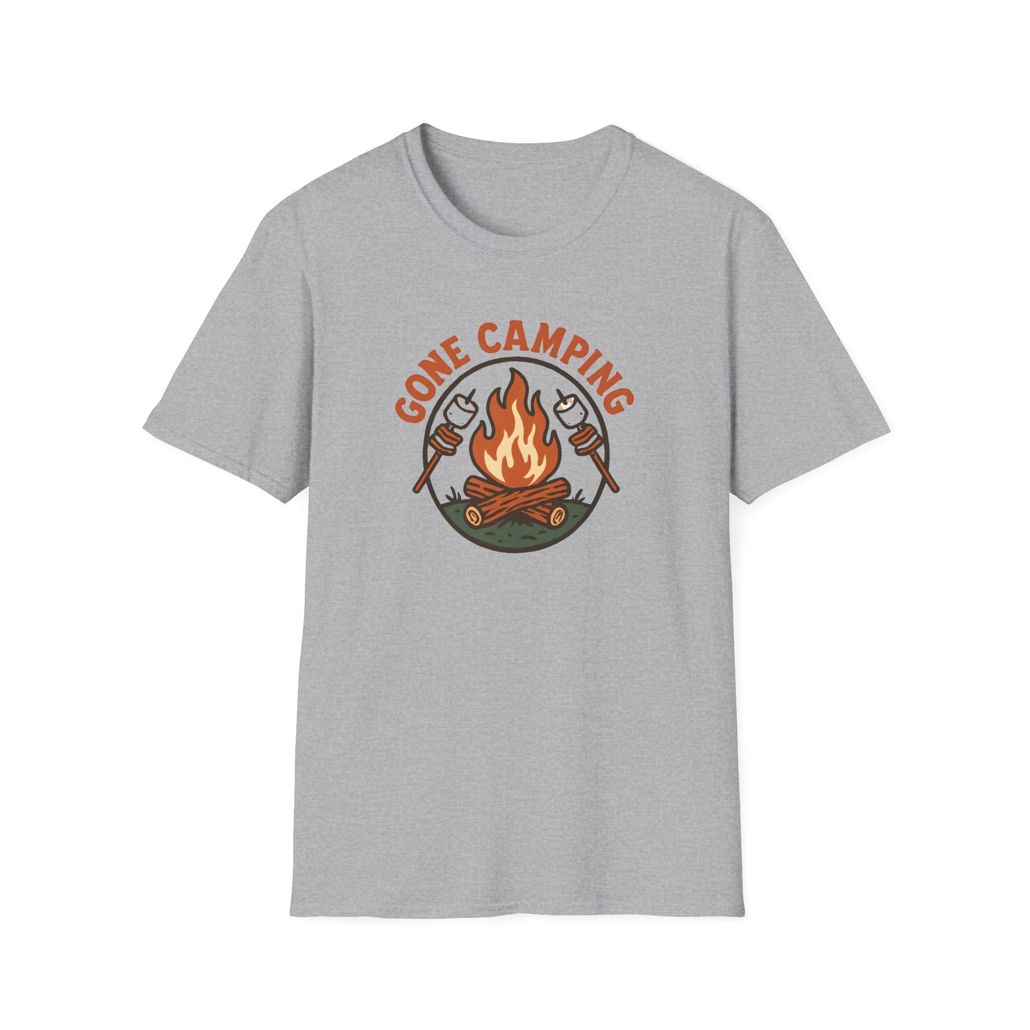 Gone Camping Campfire T-Shirt