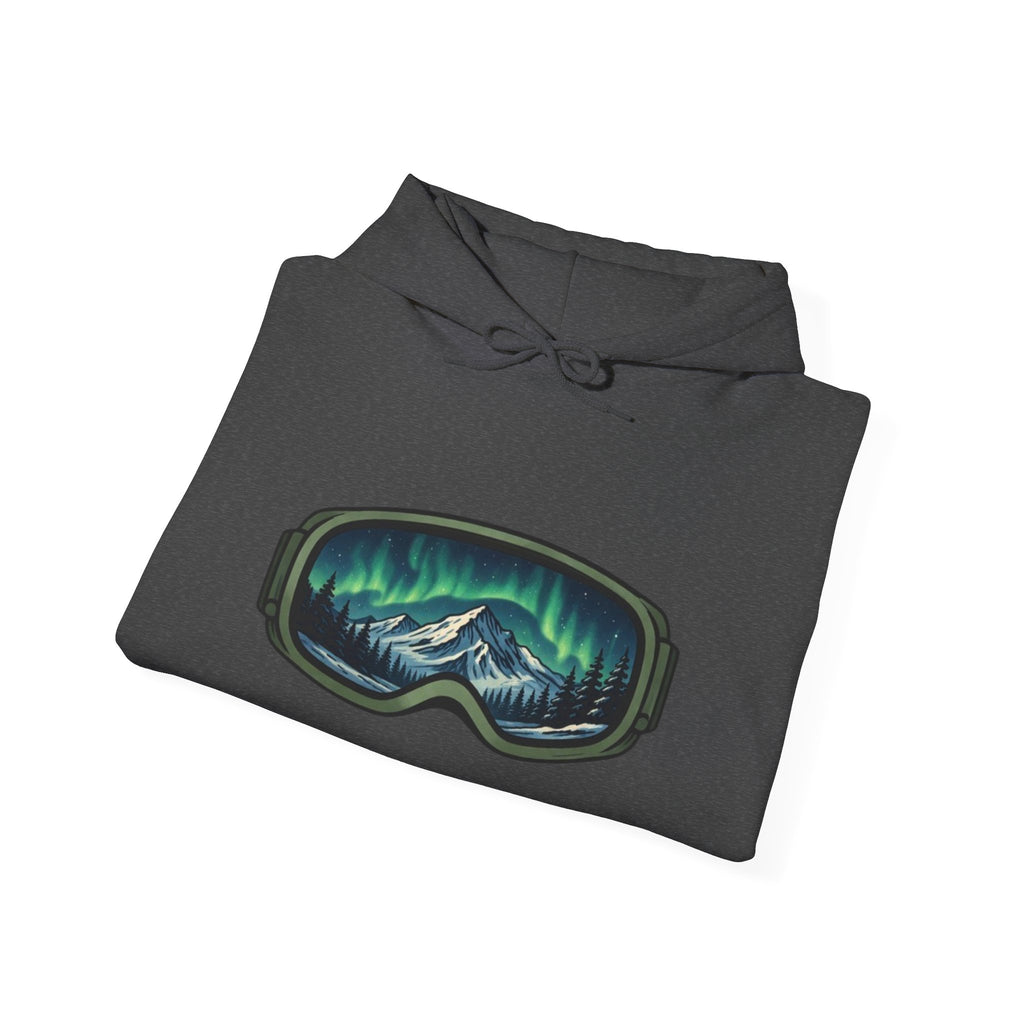 Northern Lights Ski Goggle Hoodie