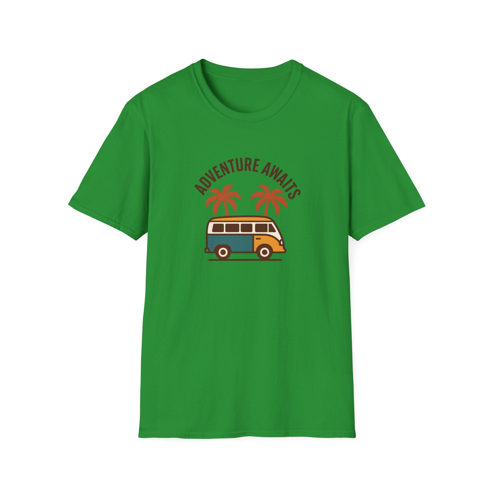 Adventure Awaits Van T-Shirt | Travel Camper Graphic Tee