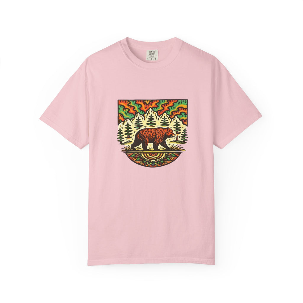 Bear Forest Graphic T-Shirt | Retro Nature Wilderness Tee
