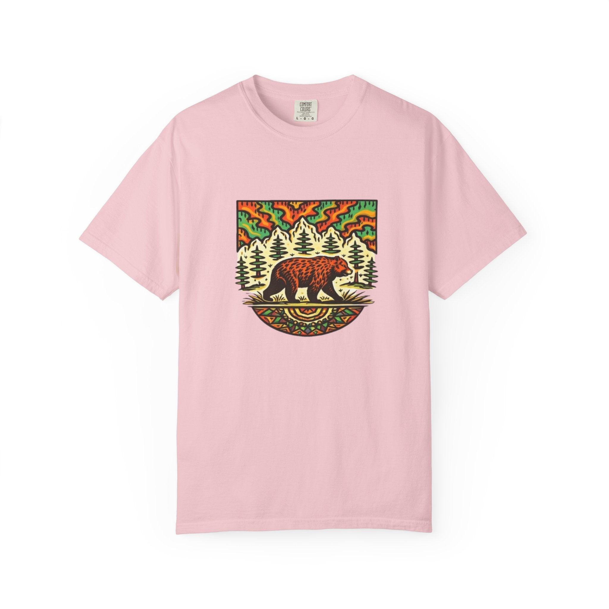 Bear Forest Graphic T-Shirt | Retro Nature Wilderness Tee