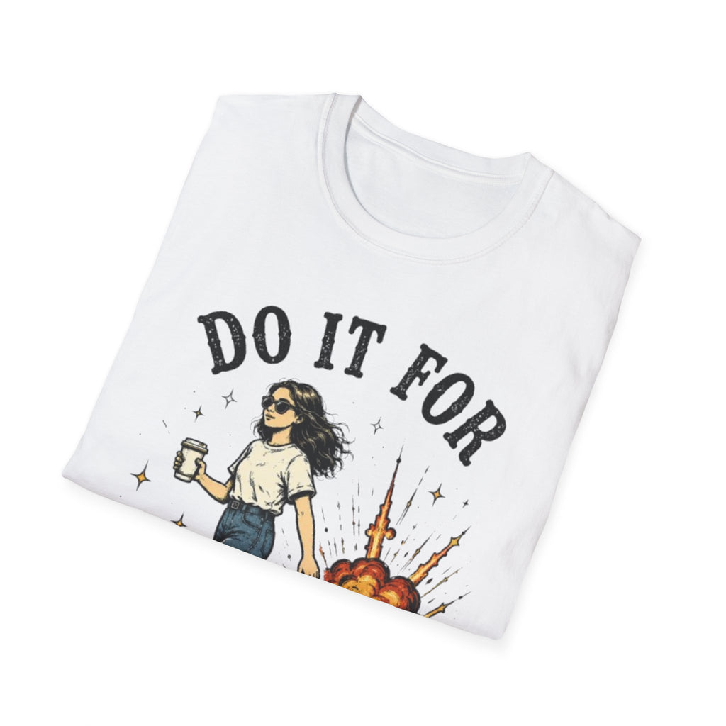 Do It For The Plot T-Shirt | Main Character Energy Graphic Tee
