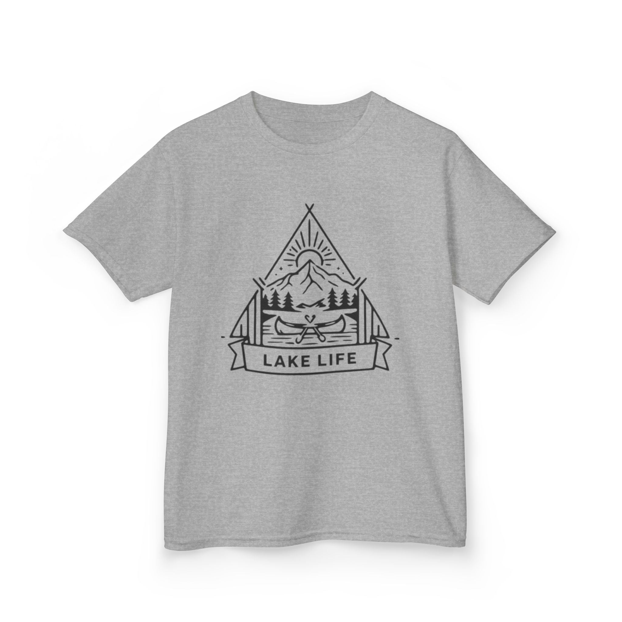 Kids Tee | Lake Life Outdoor Adventure Graphic