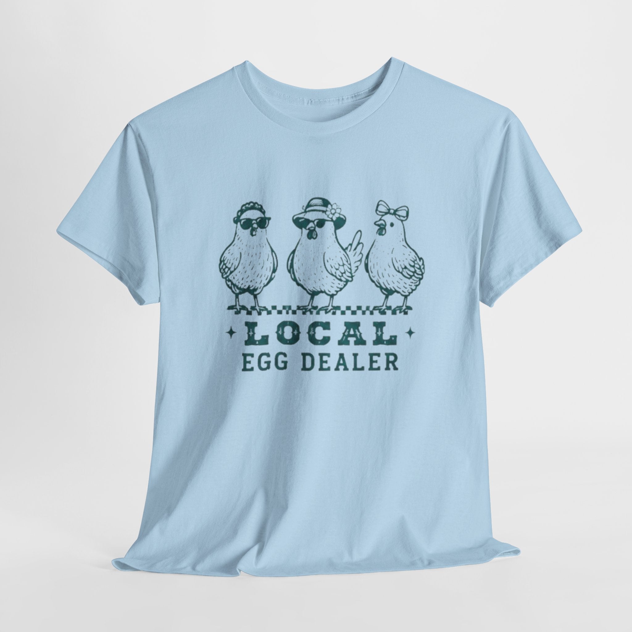 Local Egg Dealer T-Shirt | Cute Chick Farm Tee