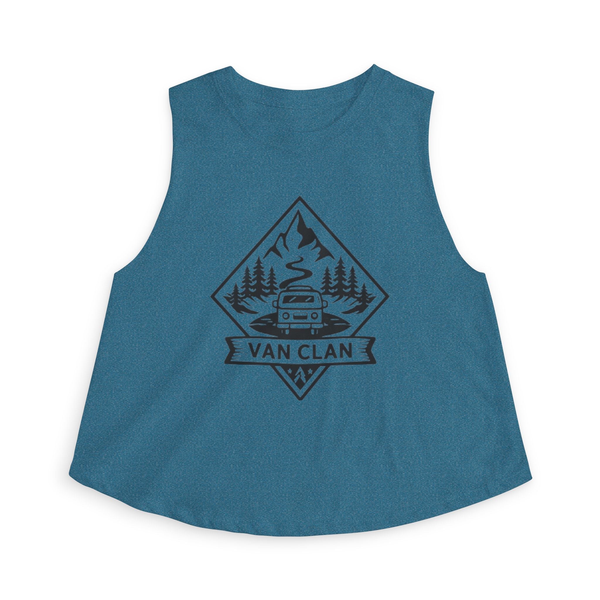 Van Clan Camping Crop Top | Outdoorsy Women’s Adventure Tee