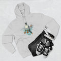 Bottoms Up Duck Fleece Hoodie | Beer Can Graphic Three Panel Pullover