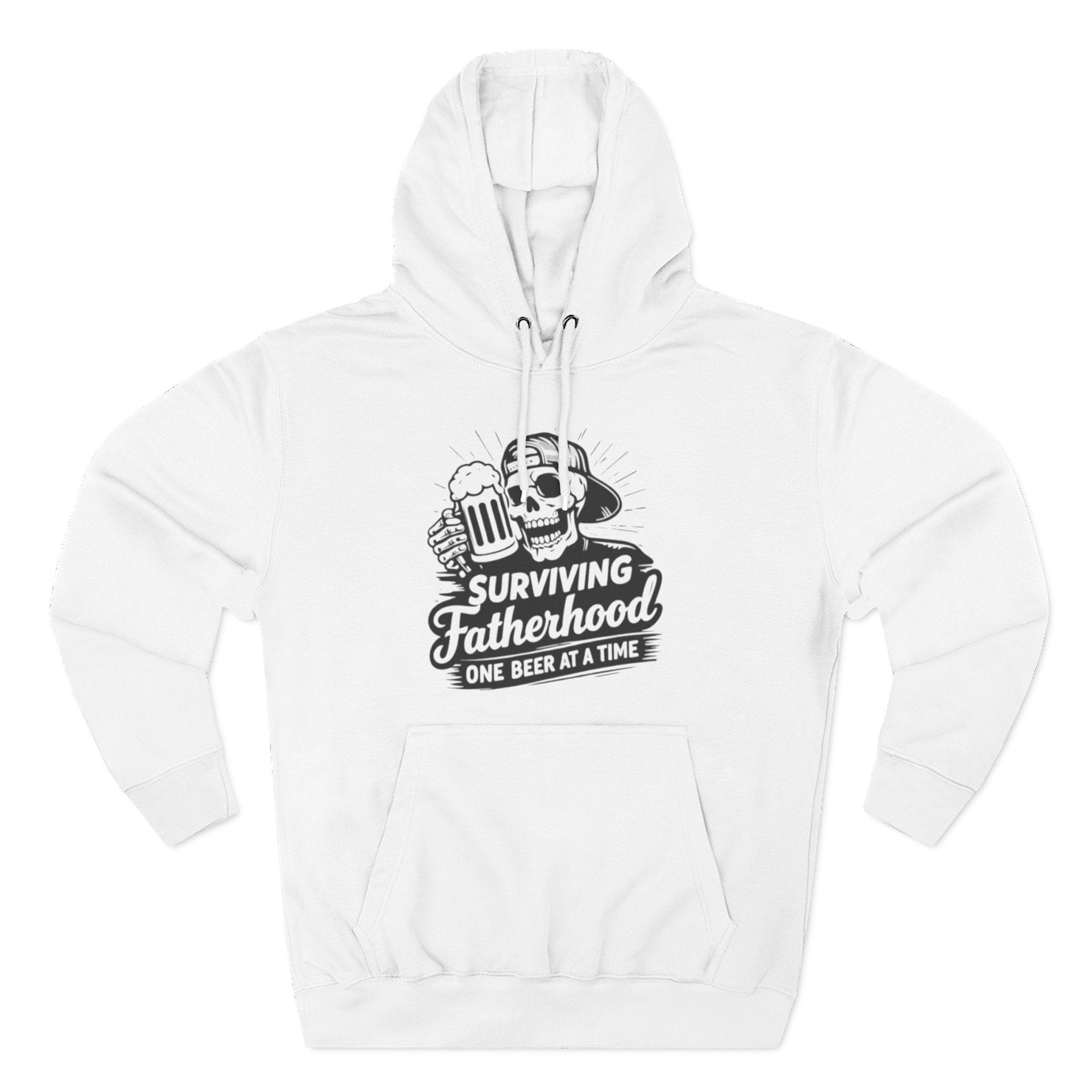 Surviving Fatherhood One Beer at a Time Hoodie |  Dad Sweatshirt