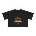 Take a Hike Crop Tee | Womens Outdoor Hiking Shirt | Protect Nature Graphic Top