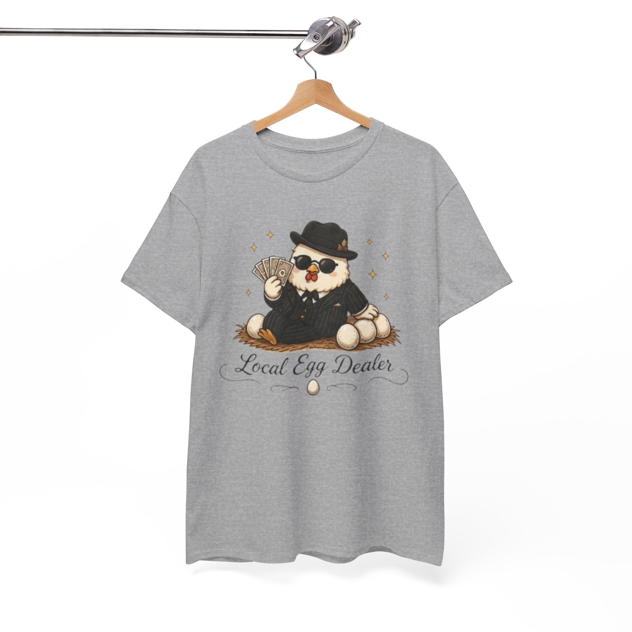 Local Egg Dealer T-Shirt | Cute Chick in Shades Graphic Tee